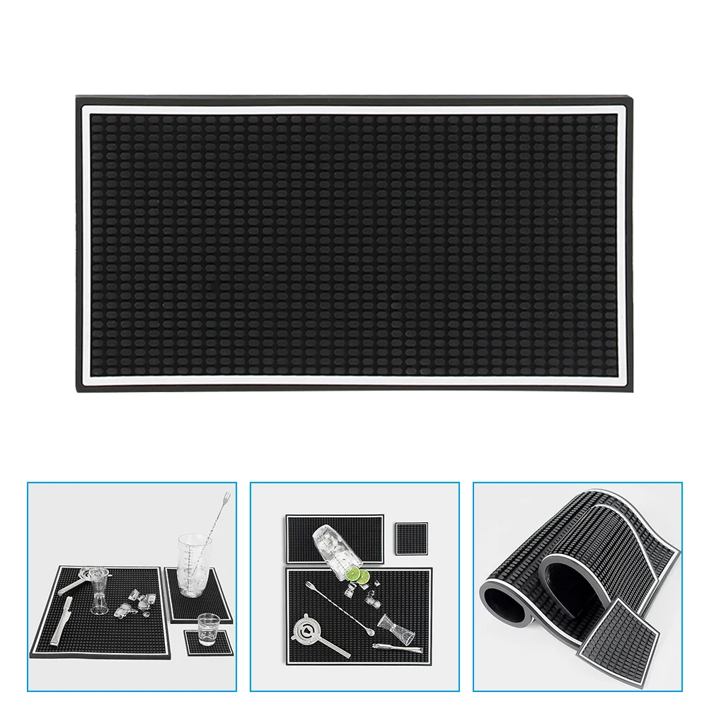 

Draining Coaster Home Heat-resistant Square Cup Pad
