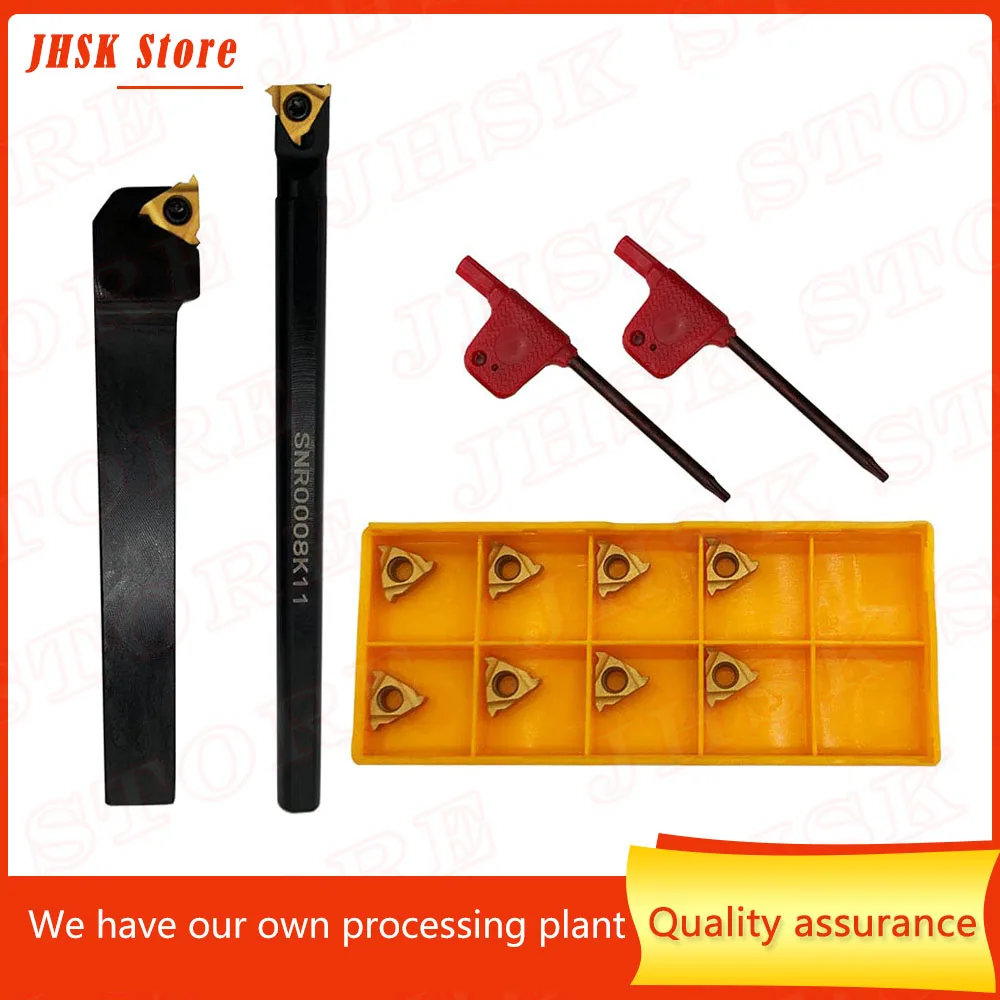 

1/2" Lathe Threading Tool External/Internal Threading Holder SEL 1212H11+ SNR 0008K11 Threading Holder with 11IR AG60