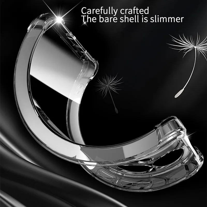 Противоударный чехол из ТПУ с четырьмя углами для OPPO Reno 12 11F Reno11 8T 8 Pro Lite защитный