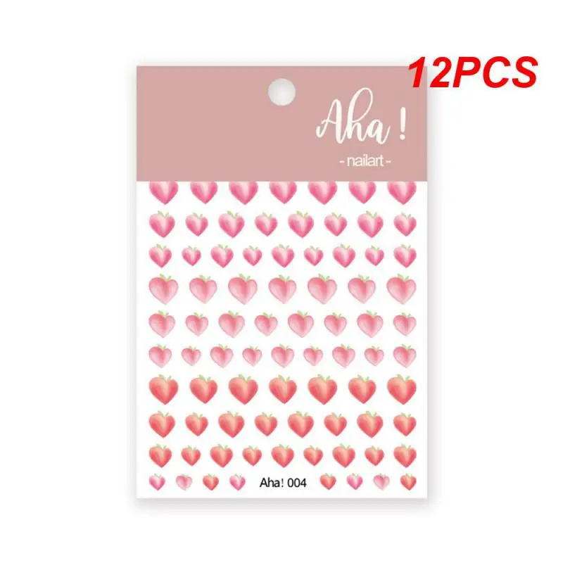 

12 шт., декоративные материалы для ногтей