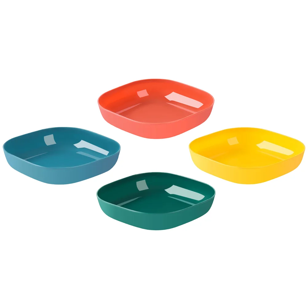 

8pcs Appetizer Serving Simple Sauce Snack Trays (Assorted Color)