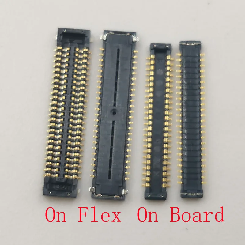 

2-5Pcs Lcd Display Screen Flex FPC Connector Plug On Board For Samsung Galaxy S6 Edge G925 G925V G928 A7 2018 A750 A750F 48Pin