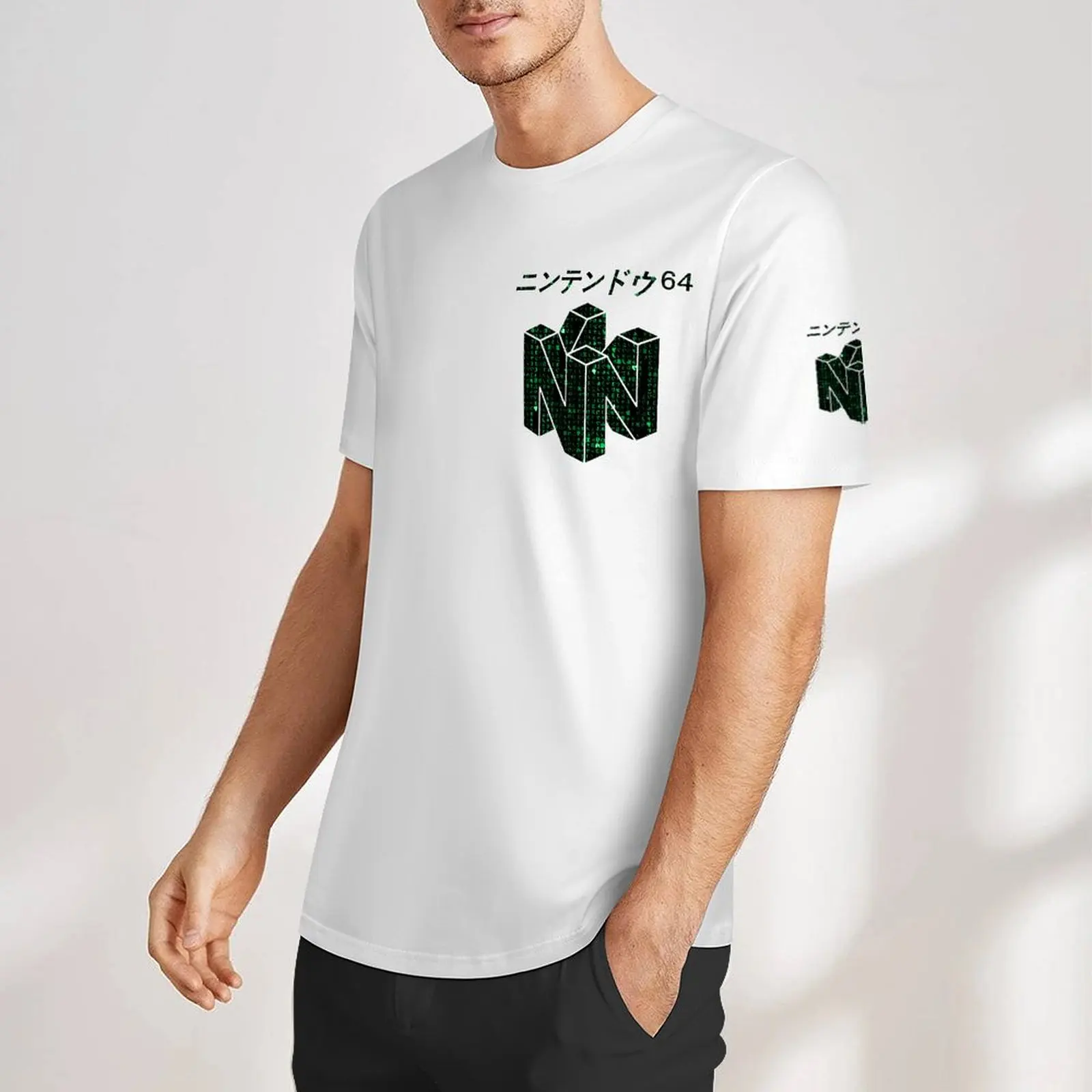 Футболка с круглым вырезом логотип Vaporwave