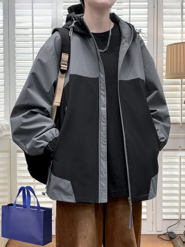 Гонконг Sle мужская верхняя одежда больших размеров весенне-осенняя куртка с