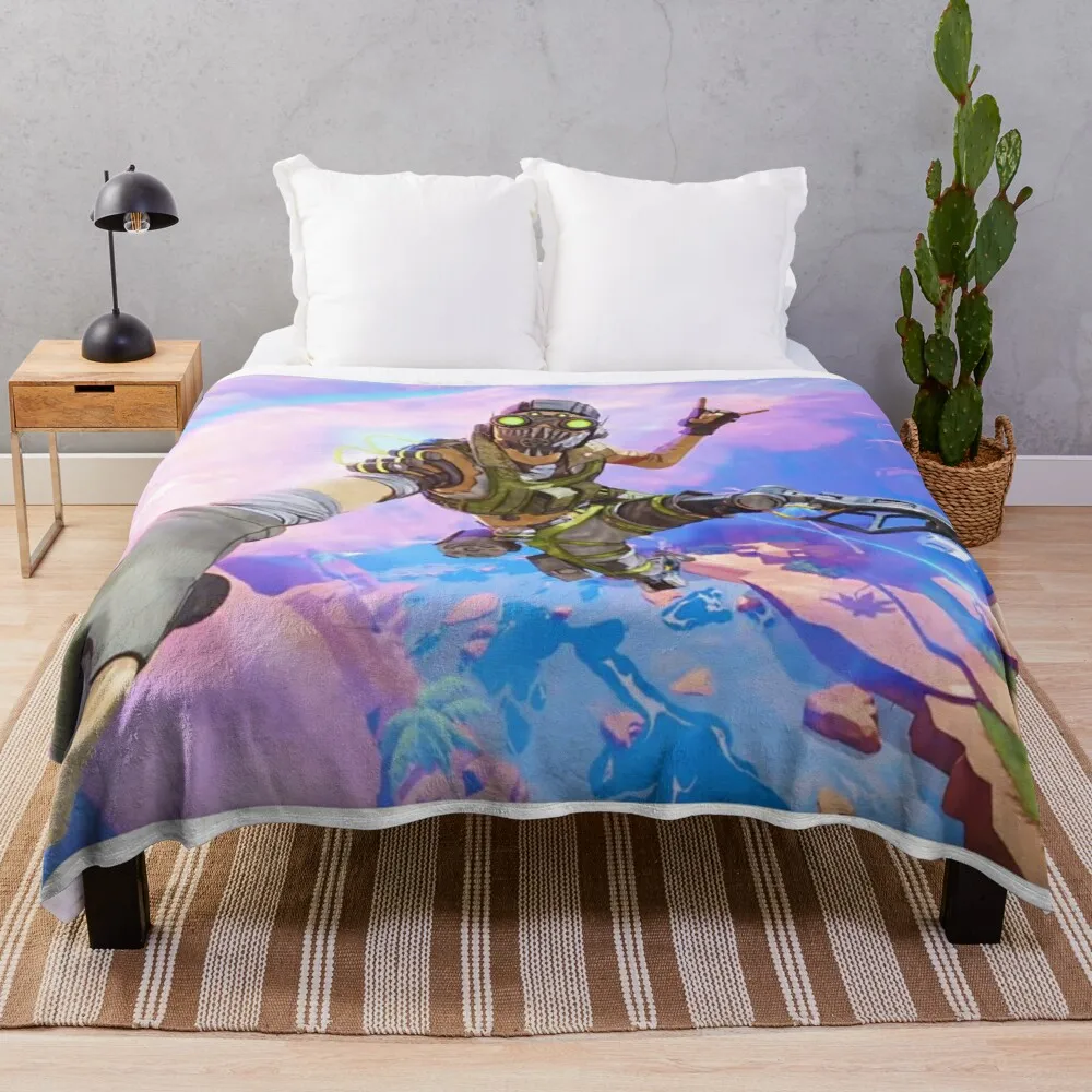 

Apex Legends Octane Throw Blanket queen size couple sheep wool blanket