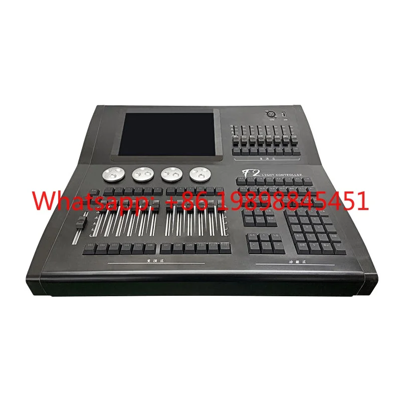 Фото Световой пульт Jiechuang F2 DMX512 IP25 AC220V, многофункциональный контроллер освещения для свадеб и баров №1