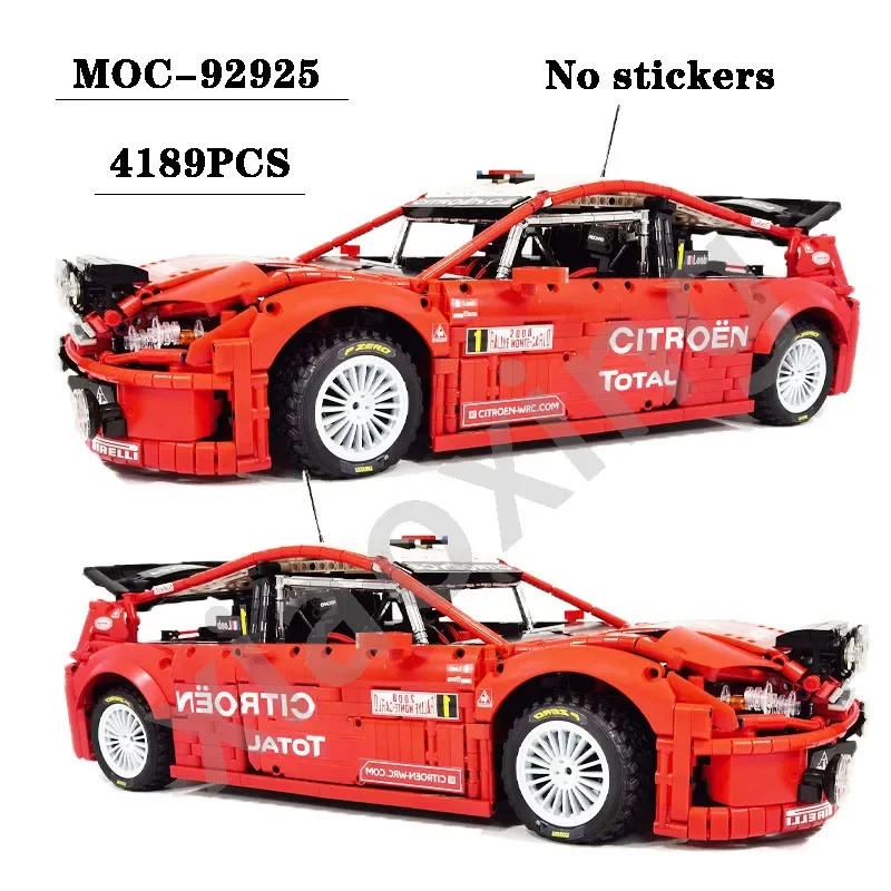 

Новинка, масштаб 1:8, Классический гоночный автомобиль, 4189 шт., высокосложная модель суперавтомобиля, строительный блок, обучающая игрушка, подарок на день рождения