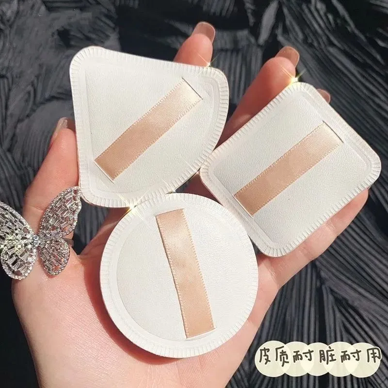 

Sponge Puff Set Super Soft Cotton Candy Puff Dry Wet Dual-use Air Cushion Powder Puff Kit Round Square Triangle Shape