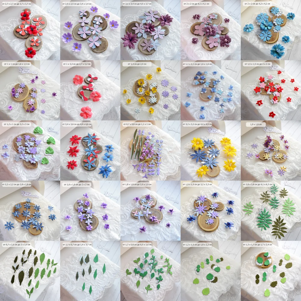 

Металлические пресс-формы в виде цветов и листьев, новинка 2022 года