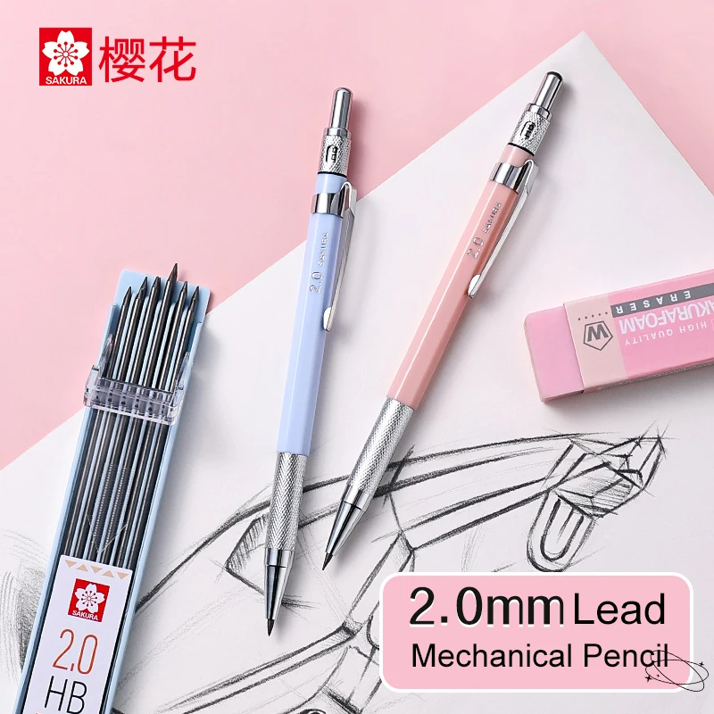 2.0mm Lead Low Center Of Gravity Design For Sketching And Writing Art Students