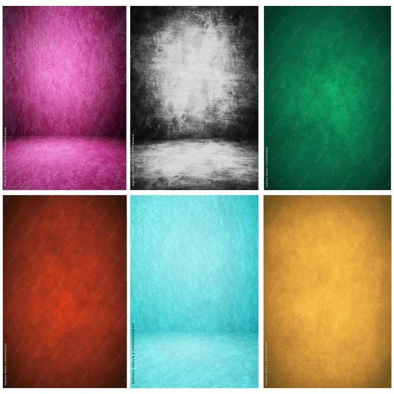 

Abstract Vintage Photography Backdrops Solid Color Gradient Portrait Photo Backgrounds Studio Props 21121 EY-06