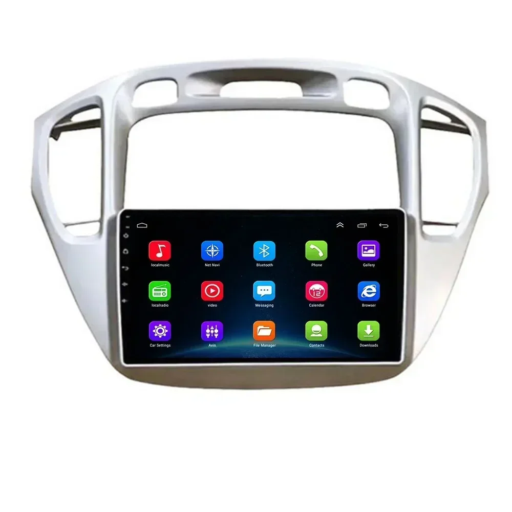 2 Din Android 13 Автомобильный стерео радио DVD GPS Мультимедийный видеоплеер 5G Wi-Fi камера