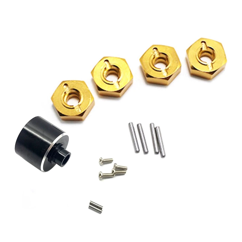 

1 Set RC Car Spare Parts Metal Combiner & 1 Set RC Car Metal Differential Box