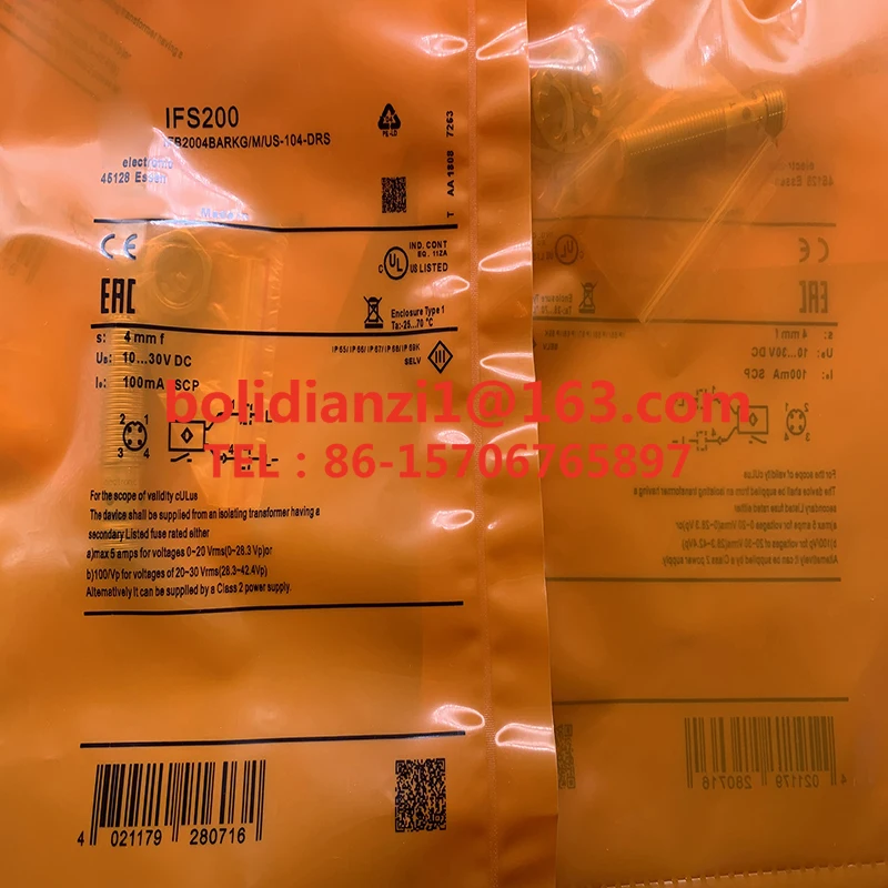 Оригинальный бесконтактный переключатель IFS204 IFS205 IFS212 IFS211 IFC204 Один год гарантии