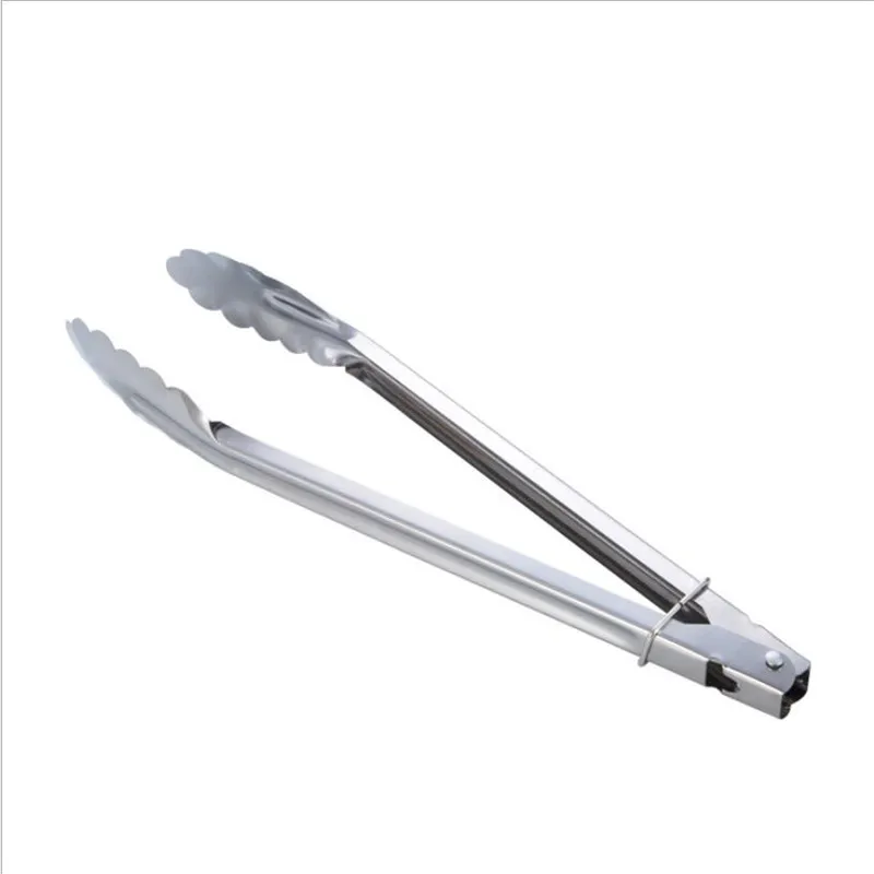 

Kitchen Food Toong Tool Set Heat Bread Tong Stainless Steel Salad BBQ Cooking Food Serving Utensil Tongs Bead Clip