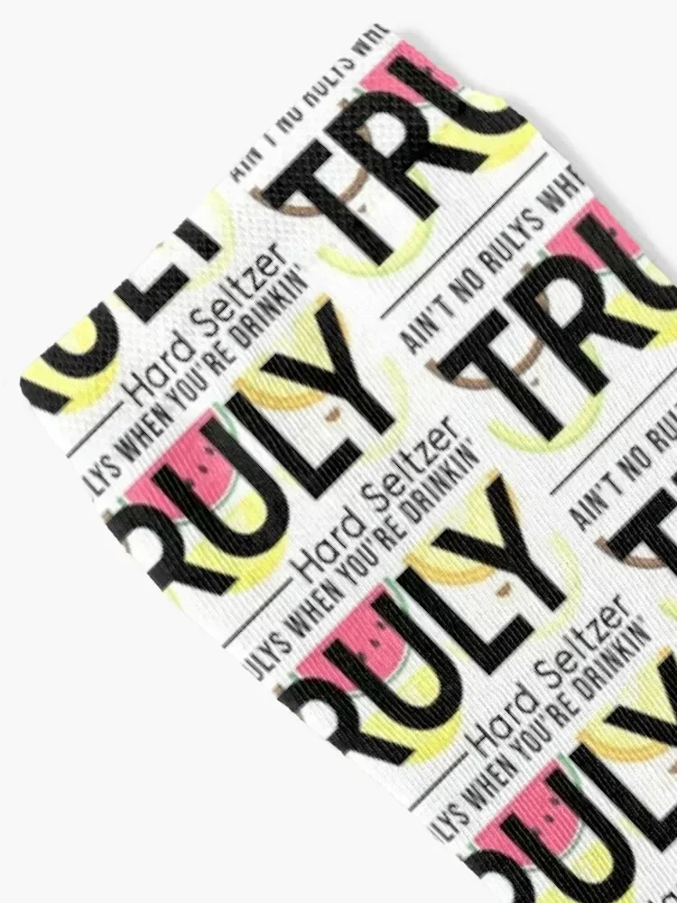 Фото Носки Ain't No Rulys с цветочным подогревом, рождественские носки на заказ, женские и мужские №2