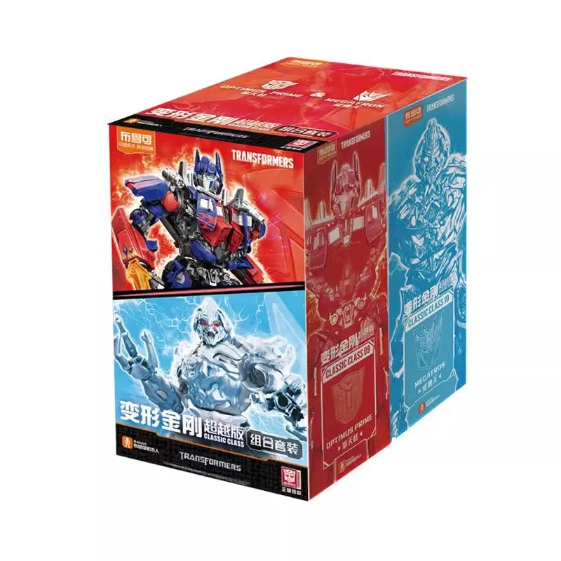 Фото Blokees Beyond Movie Optimus Prime Ex Edition Ice Megatron, аниме-фигурка на заказ, игрушки-роботы, подарок на день рождения для мальчика №2