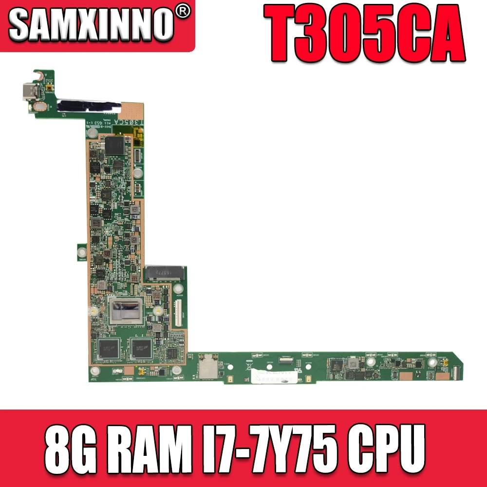 

Материнская плата Akemy для ASUS T305CA Laotop, материнская плата T305C T305CA с процессором I7-7Y7 5 ОЗУ 8 Гб