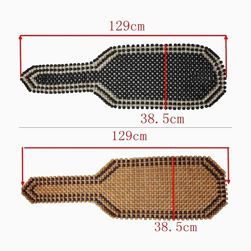 2 шт. Автомобильная подушка для сидения с деревянными бусинами |