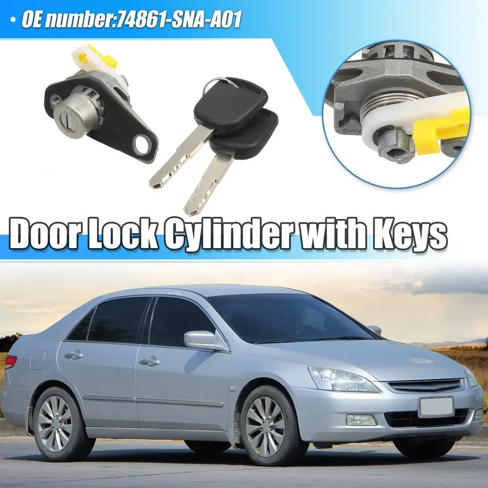 

Car Trunk Lid Lock Cylinder Set With Keys Luggage Compartment Lock 74861SNAA01/74861SNA Compatible For 06-08 Ci-vic