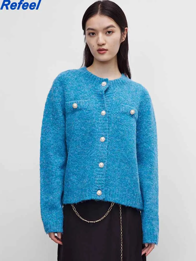 

Vintage V Neck Long Sleeve Women Pullovers Sweater Korean Office Patchwork Jumpers Autumn Elegant Sueter Mujer