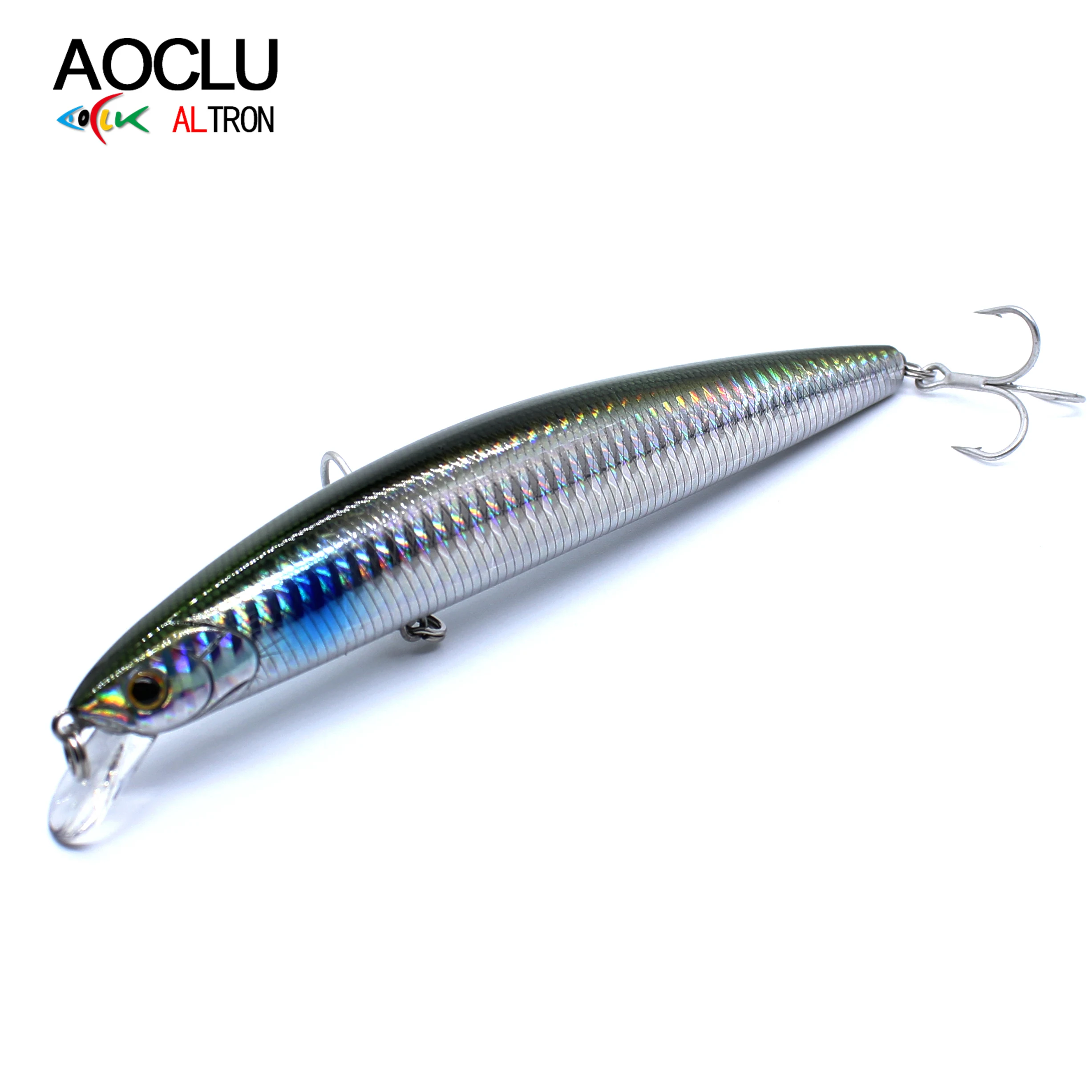 AOCLU Jerkbait wobblers 16cm 30g Depth 0.5-1.5m Floating Hard Bait Minnow Fishing lures weight transfer for long casting enlarge