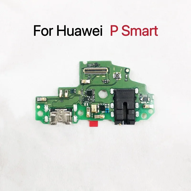 Фото USB-плата зарядного устройства для Huawei P Smart Plus 2019, порт зарядного устройства, разъем для зарядки док-станции, полный гибкий кабель №2
