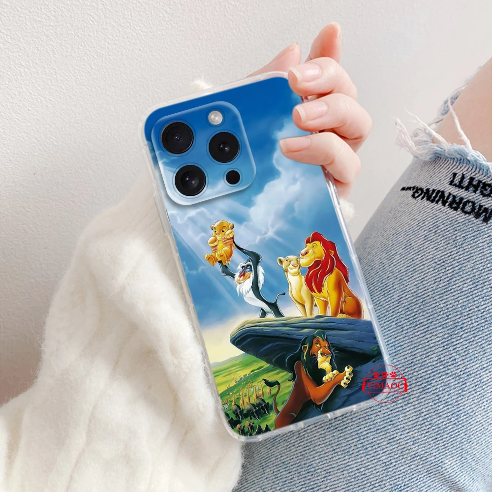 140A Мягкий чехол с рисунком Короля Льва для Moto G4 Plus G41 G5 G50 G51 G5S G6 Play G60 G7 Power G71 G9