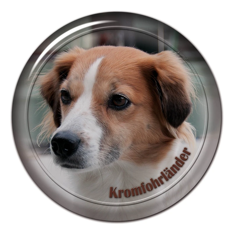 

A0619 #13 см/17 см съемная наклейка Kromforlander стикер на машину с собакой Breed, водонепроницаемые аксессуары на бампер, заднее стекло, ноутбук