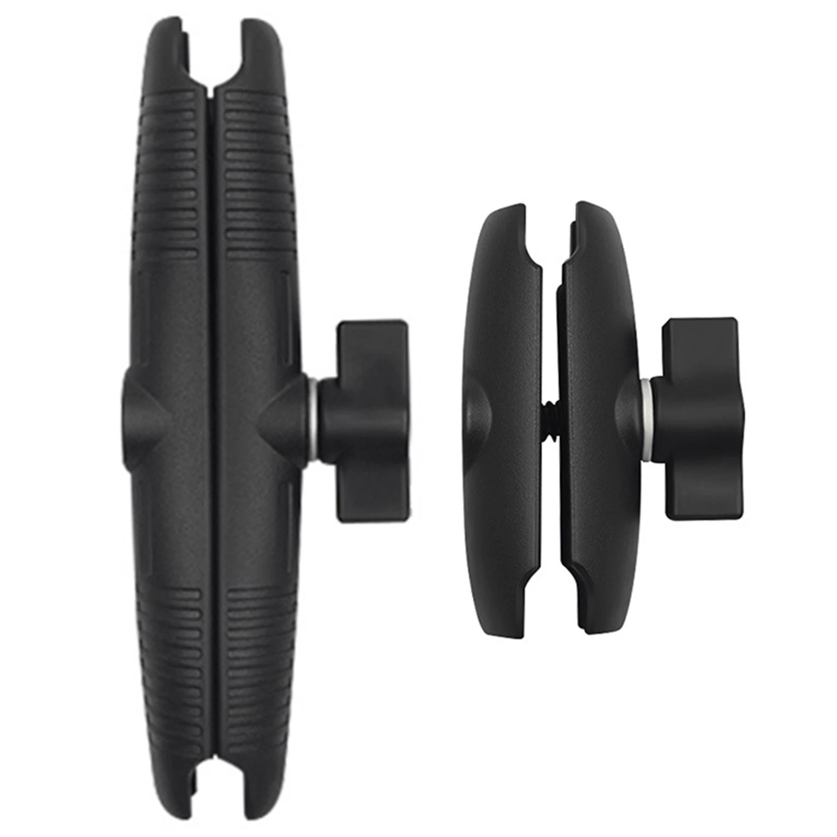 

2PCS Aluminium Alloy Arm Double Socket Arm with 1 Inch Ball Base Mount Motorcycle Camera Extension Arm, 17cm & 9cm