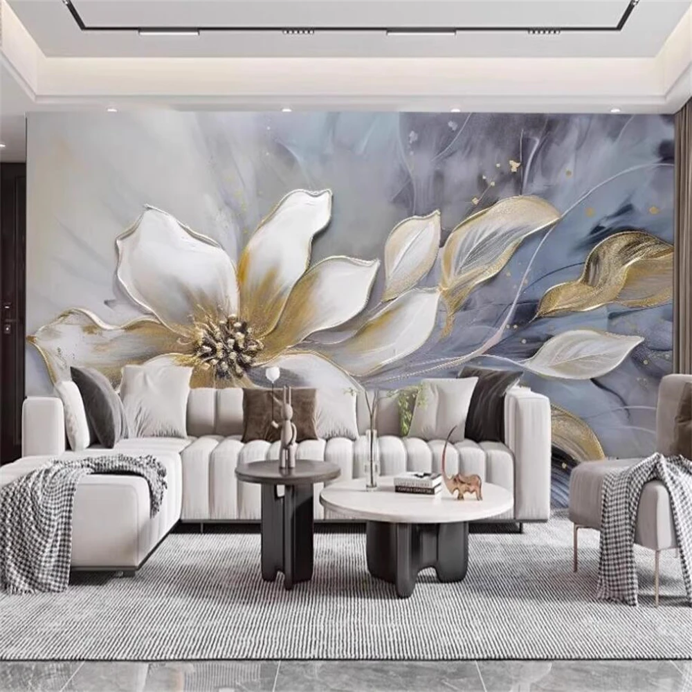 

Пользовательские фото 3d пол с тиснением цветов обои для стен спальни, настенные обои для гостиной, спальни, деревянная художественная наклейка