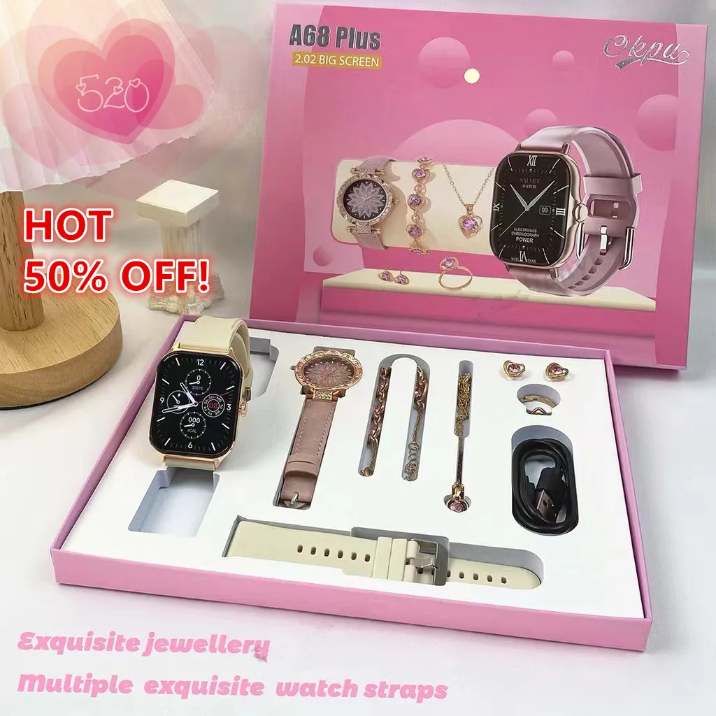 Смарт-часы A68 Plus с шагомером и вызовом