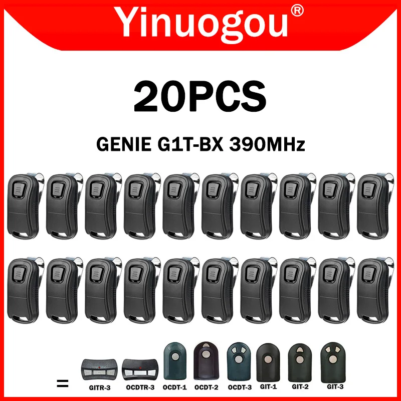 Фото GENIE G1T-BX GIT-1 GIT-2 GIT-3 GITR-3 OCDT-1 OCDT-2 OCDT-3 OCDTR-3 Гараж дверной пульт дистанционного управления 390 МГц. №1