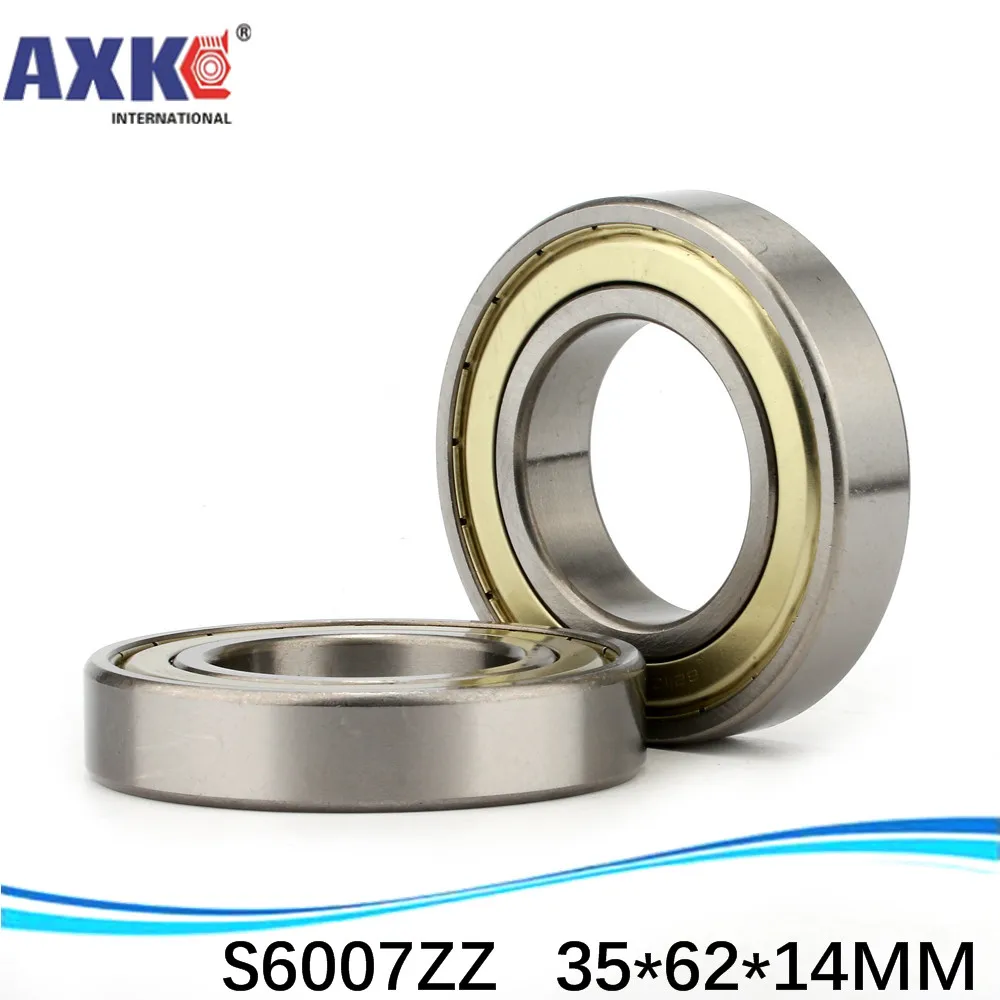 

Deep Groove Ball Bearings (1pcs) SUS440C Environmental Corrosion Resistant Stainless Steel S6007ZZ 35*62*14 Mm * Inch Bearing 99