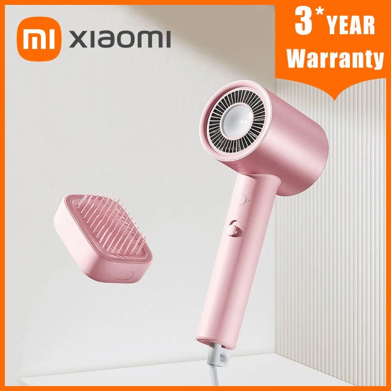

XIAOMI MIJIA Water Lon Hair Dryer H500C Hair Care Set Professinal Quick Dry Smart Temperature Control 20m/s Wind Speed