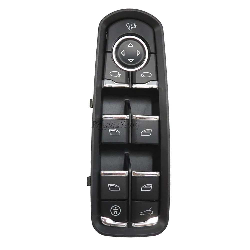 

New 7PP959858AEDML 7PP959858RDML 7PP959858MDML Front Left Power Window Switch Button For Porsche Cayenne Macan Panam 2011-2015