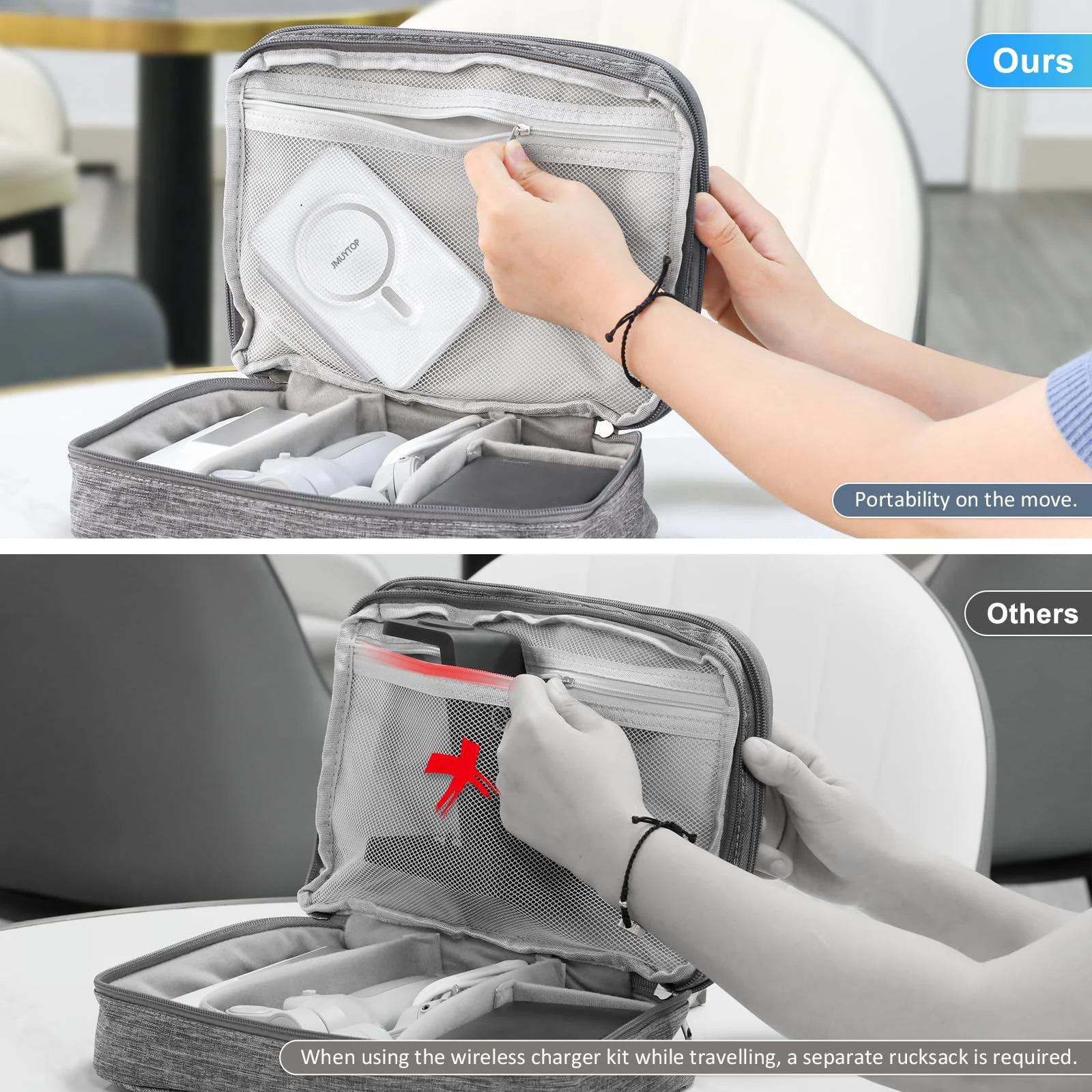 Магнитное Беспроводное зарядное устройство Jmuytop Apple 3 в 1 зарядная станция для iPhone