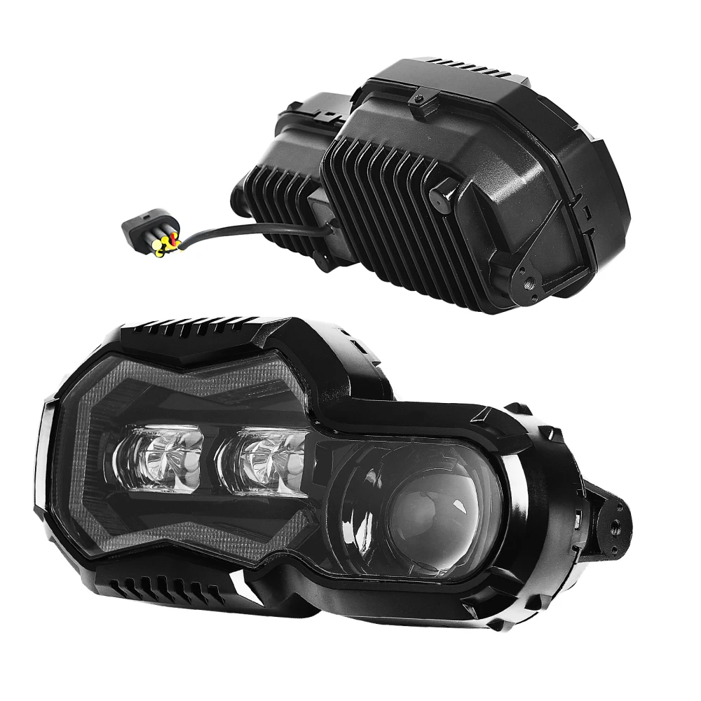 

Automobile Headlamp Body Kits Car Head light for F800GS LED Replacement Headlight Assembly with angle eyes for