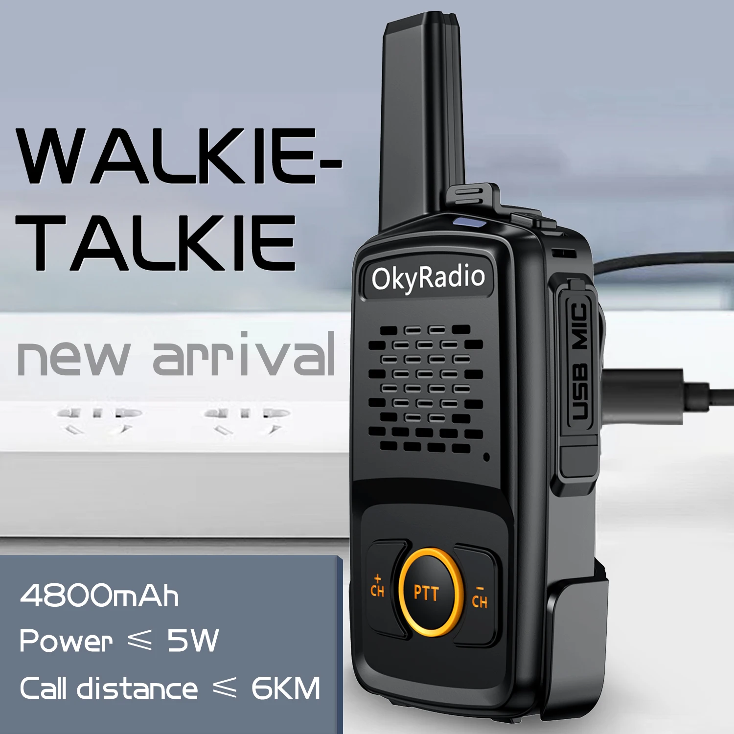 100% оригинальная улучшенная версия UV-5R Walkie Talkie двухсторонняя рация Uv5r 128CH 5W VHF UHF