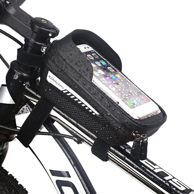 wtuvive water proof bicycle bag bicycle cell phone holder with touch screen case bicycle bag bicycle accessories bicycle bag free global shipping