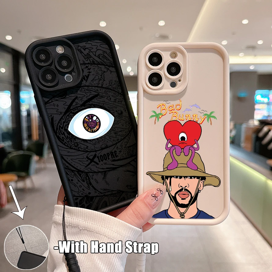 Чехол Yo Perreo Sola Bad Bunny чехол для телефона IPhone 15 14 13 12 11 Pro Max Mini XR XS X 7 8 SE Plus мягкий