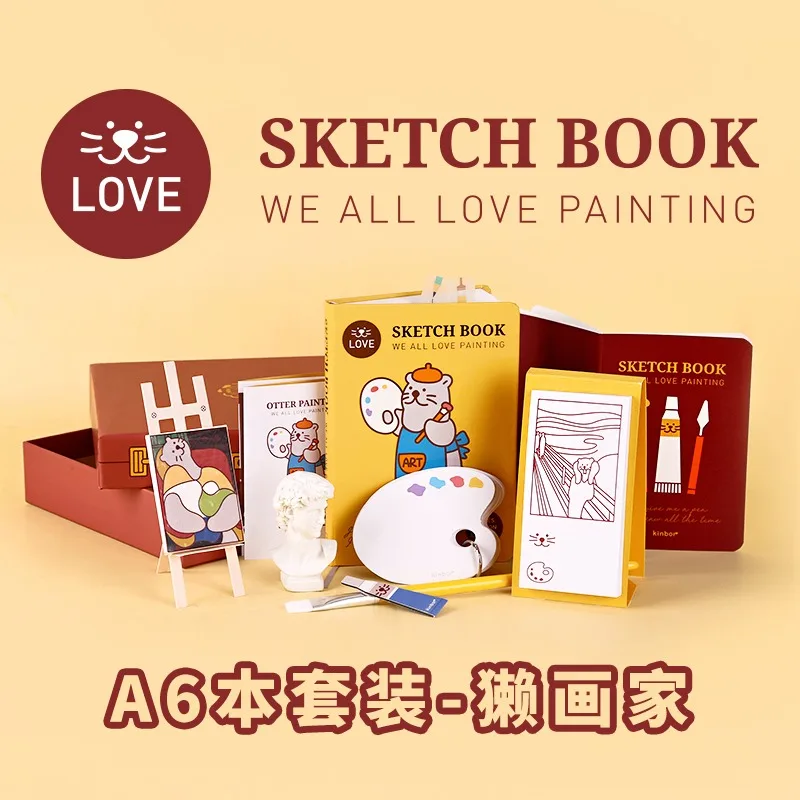 

Блокнот kinbor A6, ручная запись, Блокнот, ежедневник, планировщик, Необычные блокноты, строительные блоки для школы, канцелярские товары