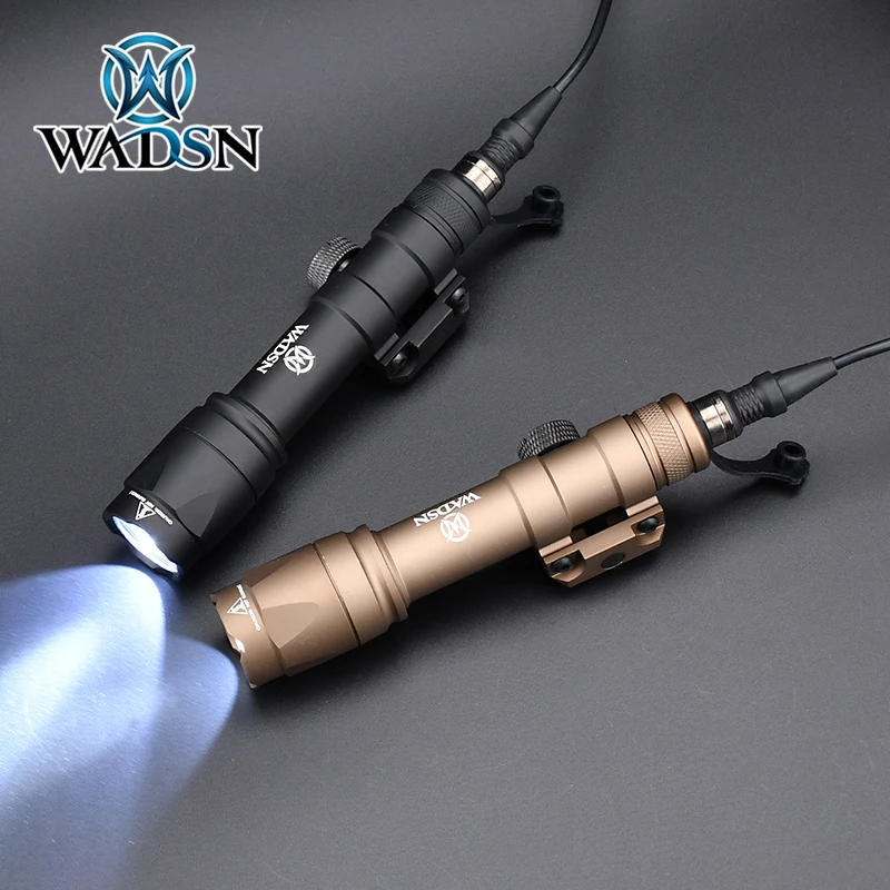 WADSN Tactical M600 M600C Metal Scout Light 600 lumen Fit 20mm Picatinny Rail AR15 M4 M416 SLR Airsoft caccia arma luce
