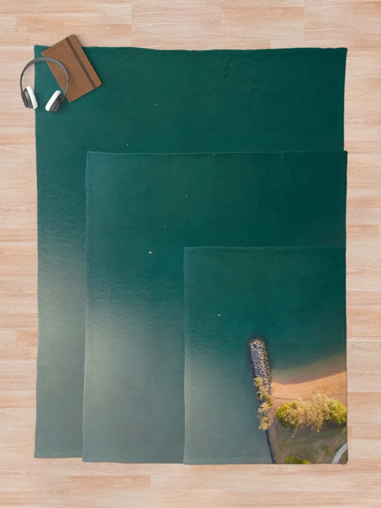 Пляжное и каменное одеяло летние тонкие одеяла