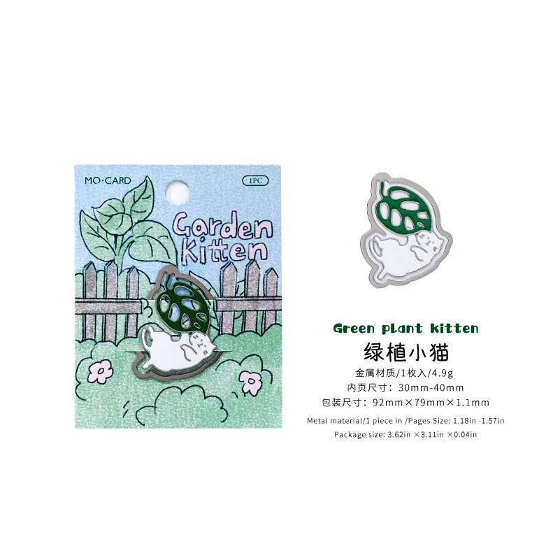 

Металлические закладки Victor Cat Life