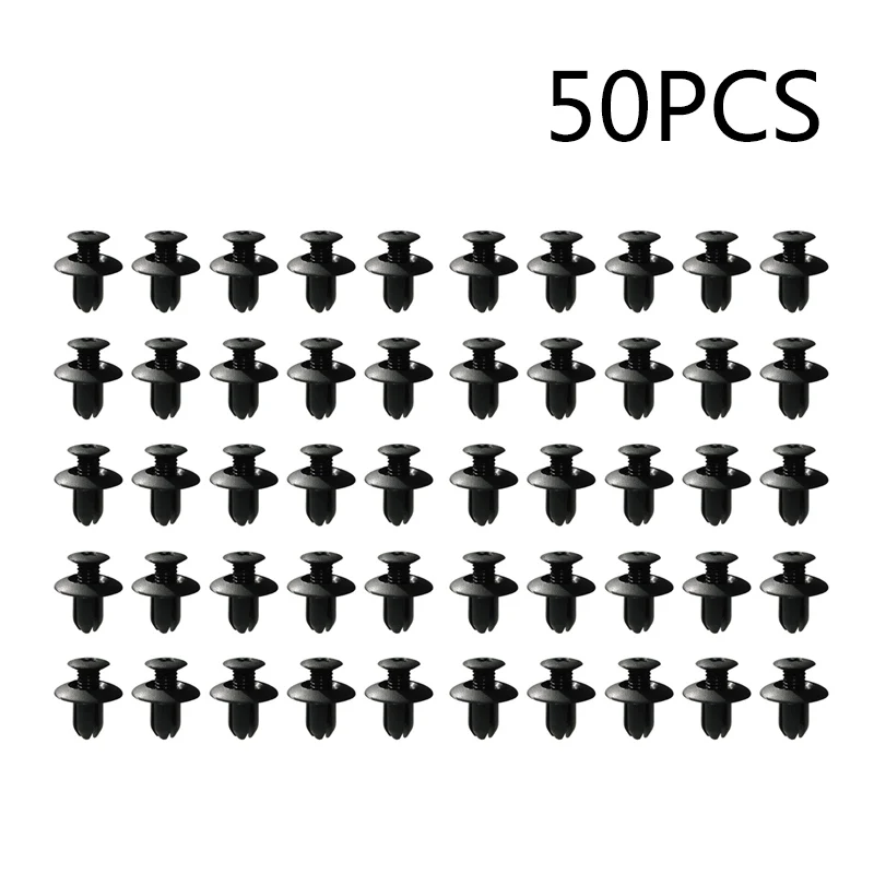 

Replaces Car Clips Front Bumper Body Moulding Rivet 50pcs Nylon High quality