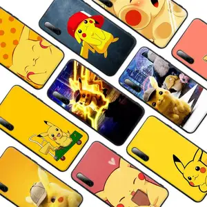 Pikachu Anime Cartoon Phone Case For Redmi Note 11 10 9 8 6 Pro 10T 9S 8T 7 5A 5 4 Silicone Coque Co