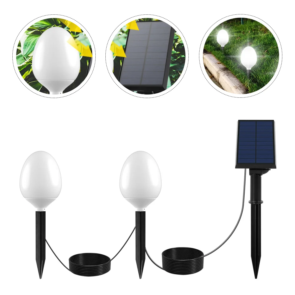 

Solar Powered Stake Lamp Garden Landscape Lighting Lamp Decorative LED Pathway Lights
