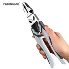 Диагональные плоскогубцы YINLONGDAO, стандартные кусачки для зачистки кабеля, инструмент для обжима кабеля