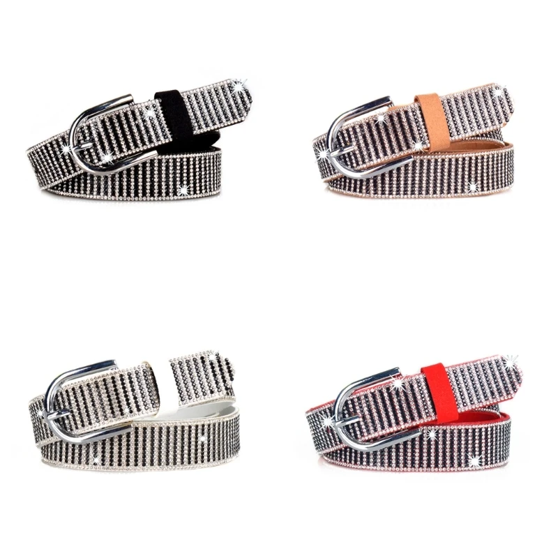 

Bling Belts Women Waistband Belt For Dress Fashion Cowgirl Western Belt for Jeans Drop Shipping
